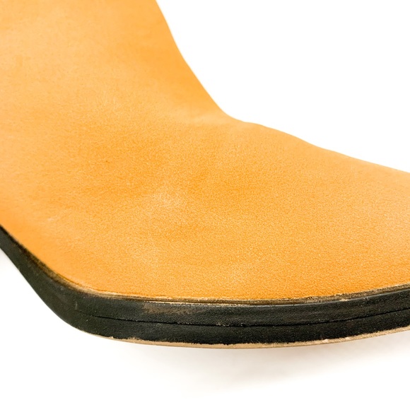 JG Tan Rawhide Booties Size 9 - Picture 8 of 12